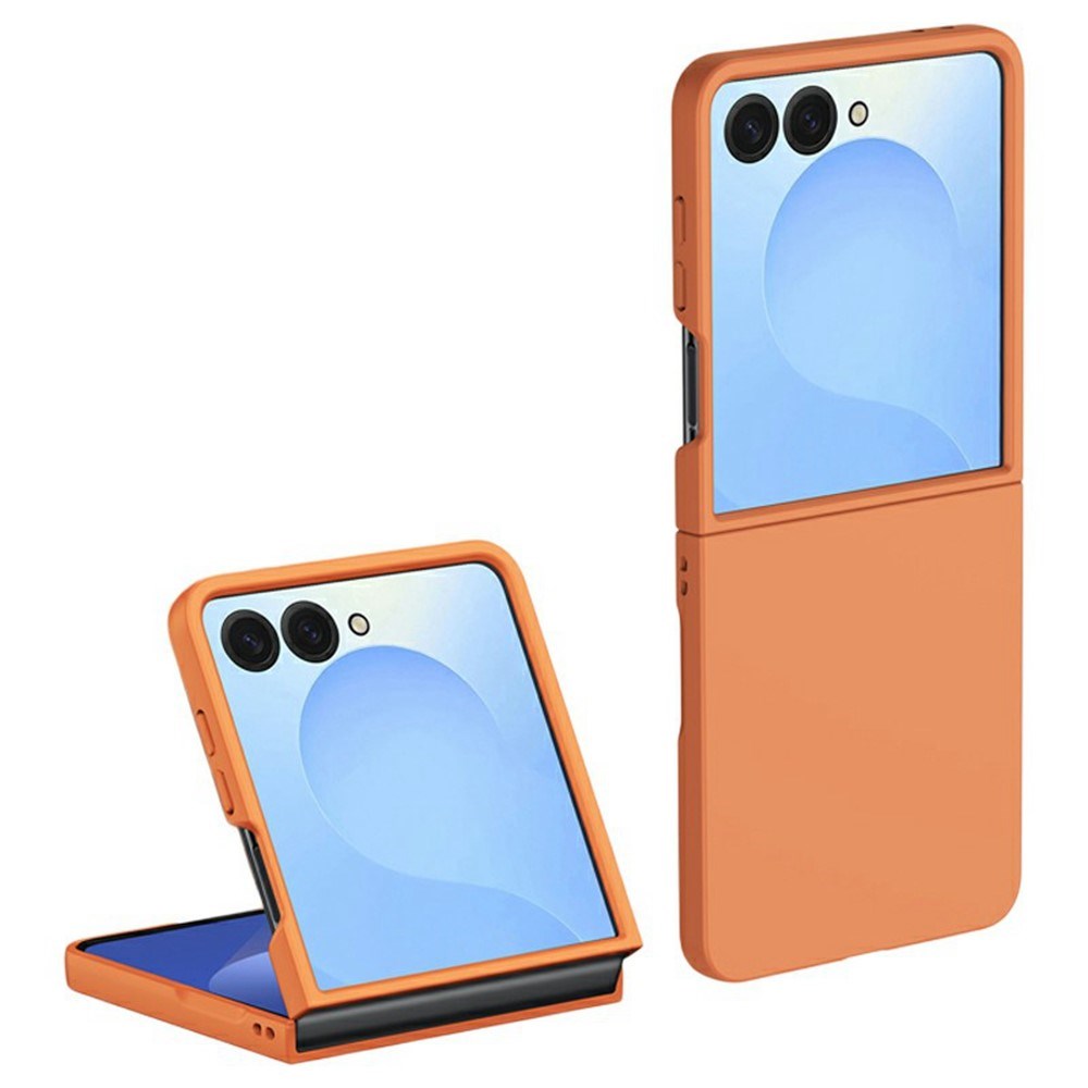 Samsung Galaxy Z Flip7 - EIDERWOOD Hårdt Plastik Cover - Orange