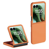 Motorola Razr 60 Ultra / Razr 70 Ultra - EIDERWOOD Hårdt Plastik Cover - Orange