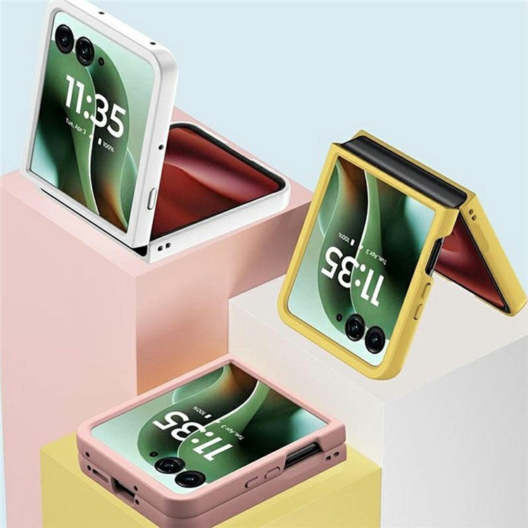 Motorola Razr 60 Ultra - EIDERWOOD Hårdt Plastik Cover - Sort