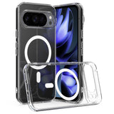 Google Pixel 10 Pro XL - EIDERWOOD Hybrid Plastik Cover - MagSafe Kompatibel - Gennemsigtig