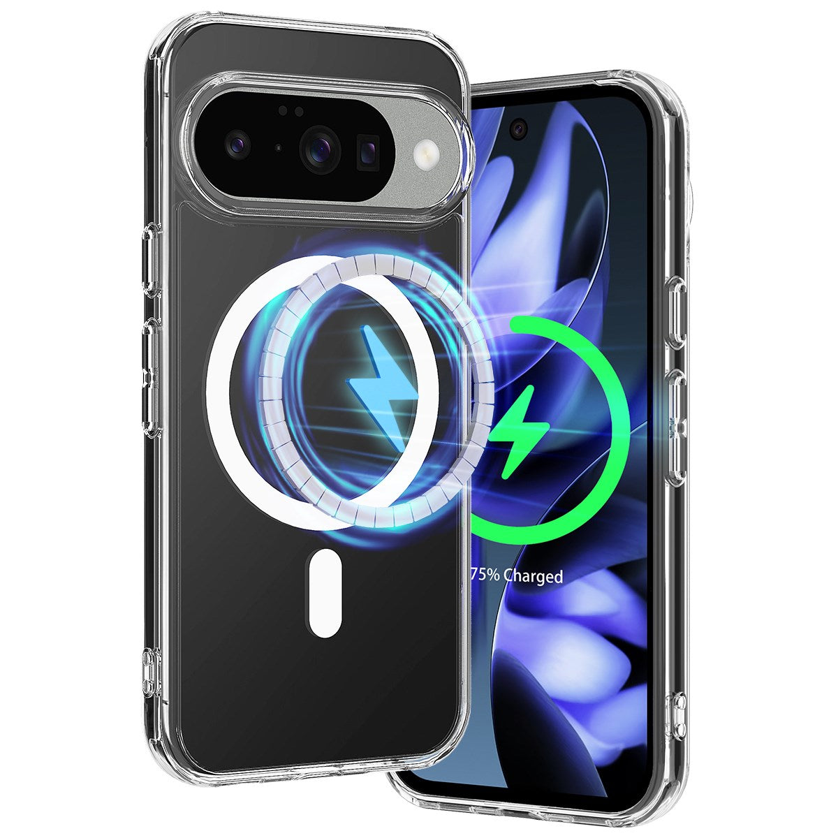 Google Pixel 10 - EIDERWOOD Hybrid Plastik Cover - MagSafe Kompatibel - Gennemsigtig