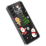 Samsung Galaxy S23 TPU Plast Mobil Julecover - Søde Julefigurer