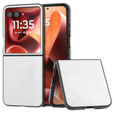 EIDERWOOD Motorola Razr 60 Ultra / Razr 70 Ultra Kunstlæder Mobil Cover - Hvid