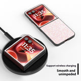 EIDERWOOD Motorola Razr 60 Ultra Hård Plastik Glitter Mobil Cover - Lyserød