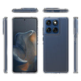 EIDERWOOD Motorola Edge 60 / Edge 60 Fusion Hybrid Plastik Mobil Cover - Gennemsigtig