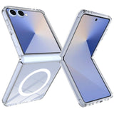 Samsung Galaxy Z Flip7 - EIDERWOOD Hybrid Plastik Cover - MagSafe Kompatibel - Gennemsigtig
