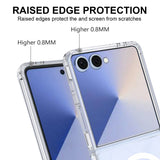 Samsung Galaxy Z Flip7 - EIDERWOOD Hybrid Plastik Cover - MagSafe Kompatibel - Gennemsigtig