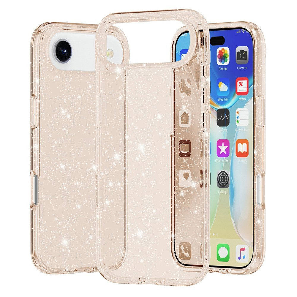 EIDERWOOD iPhone Air Hybrid Plastik Mobil Cover - Guld Glitter