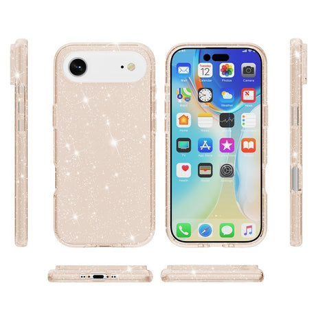 EIDERWOOD iPhone Air Hybrid Plastik Mobil Cover - Guld Glitter