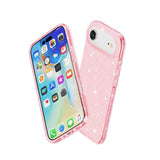EIDERWOOD iPhone Air Hybrid Plastik Mobil Cover - Lyserød Glitter