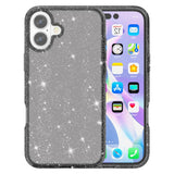 EIDERWOOD iPhone 17 Hybrid Plastik Mobil Cover - Sort Glitter