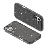 EIDERWOOD iPhone 17 Hybrid Plastik Mobil Cover - Sort Glitter