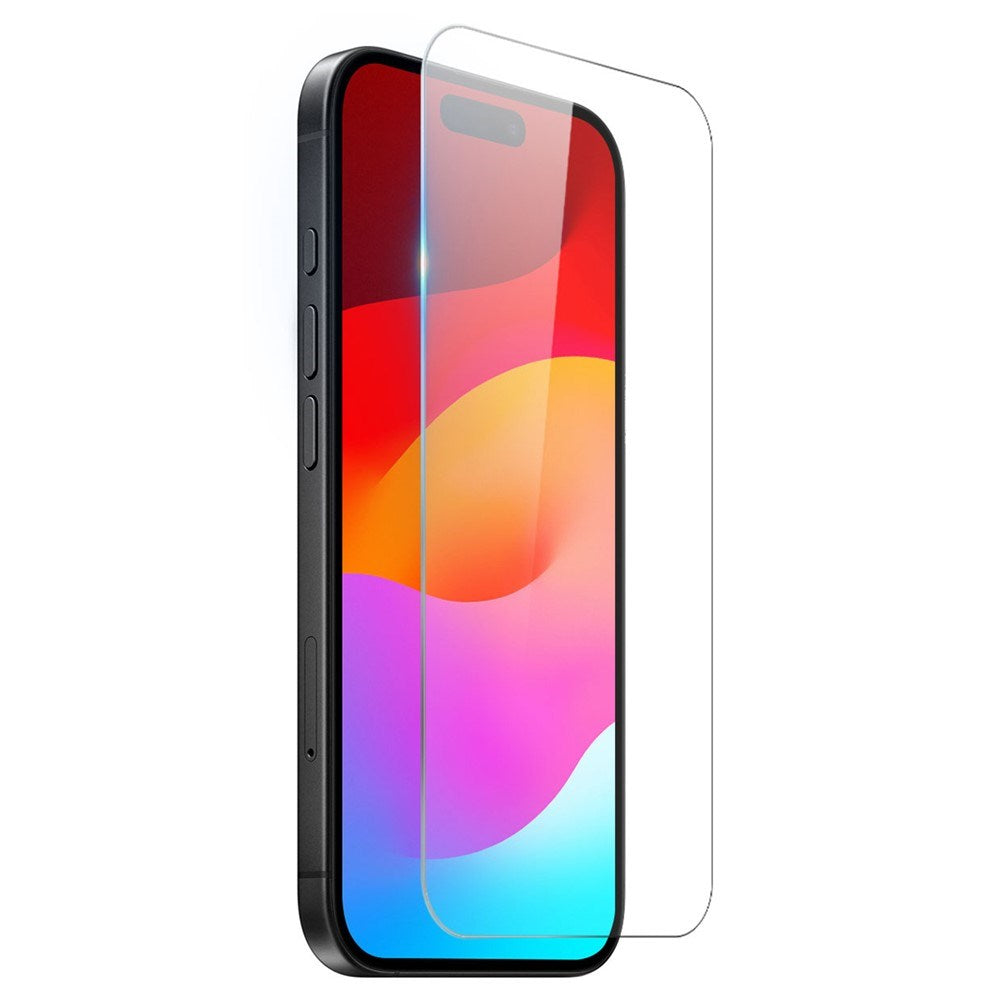 iPhone 17 - NORTHJO 3-i-1 Beskyttelsessæt m. Fleksibelt Plastik Cover / Hærdet Skærmbeskyttelsesglas / Kameralinsebeskyttelsesglas - Gennemsigtig