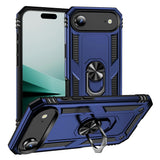 iPhone Air - EIDERWOOD Hybrid Håndværker Cover m. Kickstand - Blå
