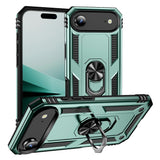 iPhone Air - EIDERWOOD Hybrid Håndværker Cover m. Kickstand - Grøn