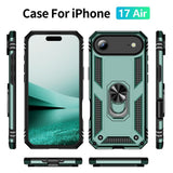 iPhone Air - EIDERWOOD Hybrid Håndværker Cover m. Kickstand - Grøn