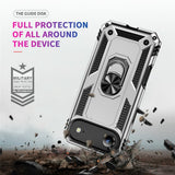 iPhone Air - EIDERWOOD Hybrid Håndværker Cover m. Kickstand - Sølv