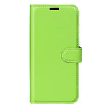 EIDERWOOD Samsung Galaxy A17 (5G) Litchi Kunstlæder Flip Cover m. Pung - Grøn