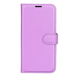 EIDERWOOD Samsung Galaxy A17 (5G) Litchi Kunstlæder Flip Cover m. Pung - Lilla