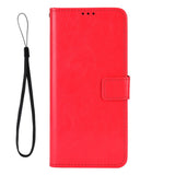 OnePlus Nord 5 - EIDERWOOD Kunstlæder Flip Cover m. Strop - Rød