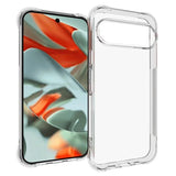 Google Pixel 10 Pro XL - EIDERWOOD Plastik Cover m. Stødabsorberende Hjørner - Gennemsigtig