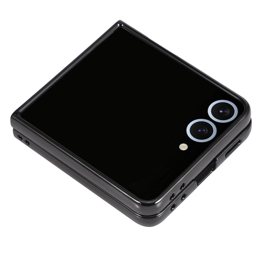 Samsung Galaxy Z Flip7 - EIDERWOOD Glitter Cover - Sort