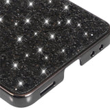 Samsung Galaxy Z Flip7 - EIDERWOOD Glitter Cover - Sort