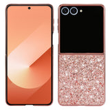 Samsung Galaxy Z Flip7 - EIDERWOOD Glitter Cover - Rose Gold