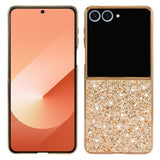 Samsung Galaxy Z Flip7 - EIDERWOOD Glitter Cover - Guld