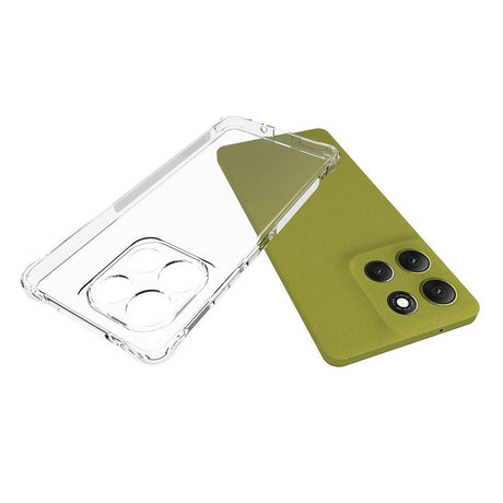 EIDERWOOD Motorola Moto G86 Plastik Mobil Cover m. Stødabsorberende Hjørner - Gennemsigtig