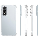 OnePlus Nord 5 - Plastik Cover m. Stødabsorberende Hjørner - Gennemsigtig