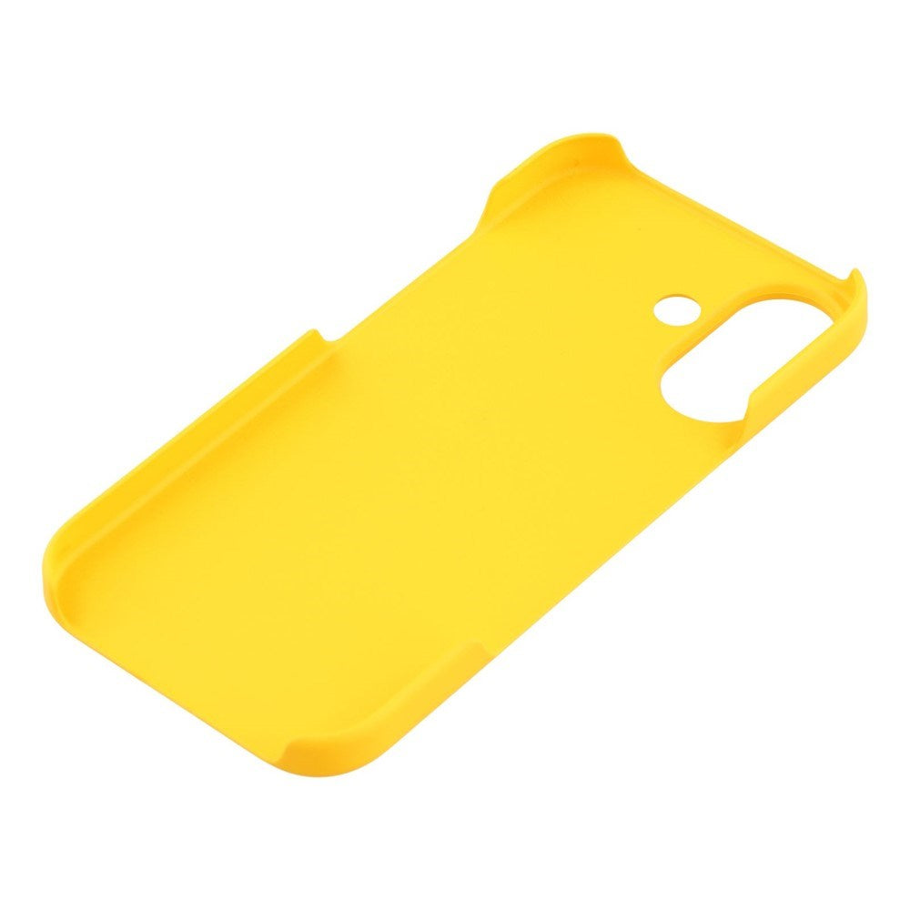 EIDERWOOD iPhone 17 Hårdt Plastik Mobil Cover - Gul