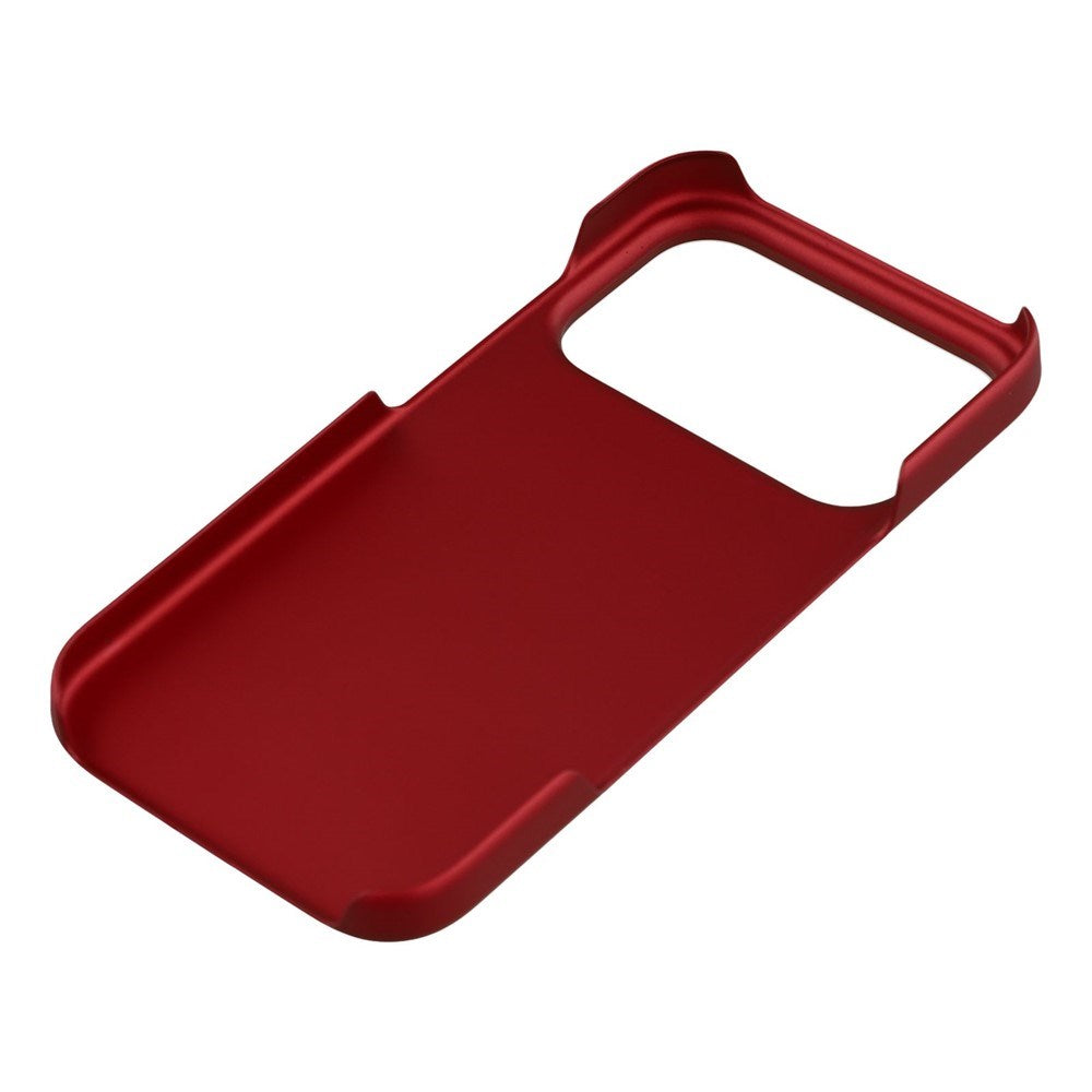 EIDERWOOD iPhone 17 Pro Hårdt Plastik Mobil Cover - Rød