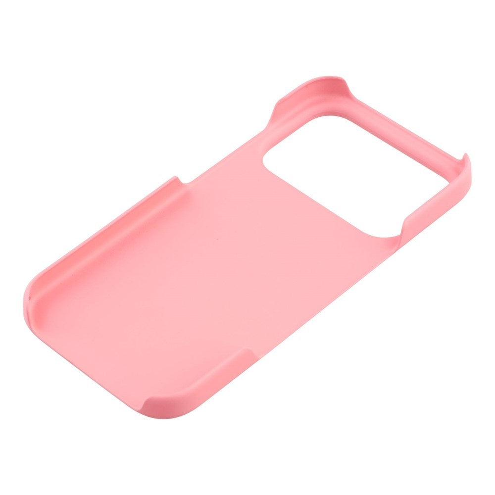 EIDERWOOD iPhone 17 Pro Hårdt Plastik Mobil Cover - Lyserød