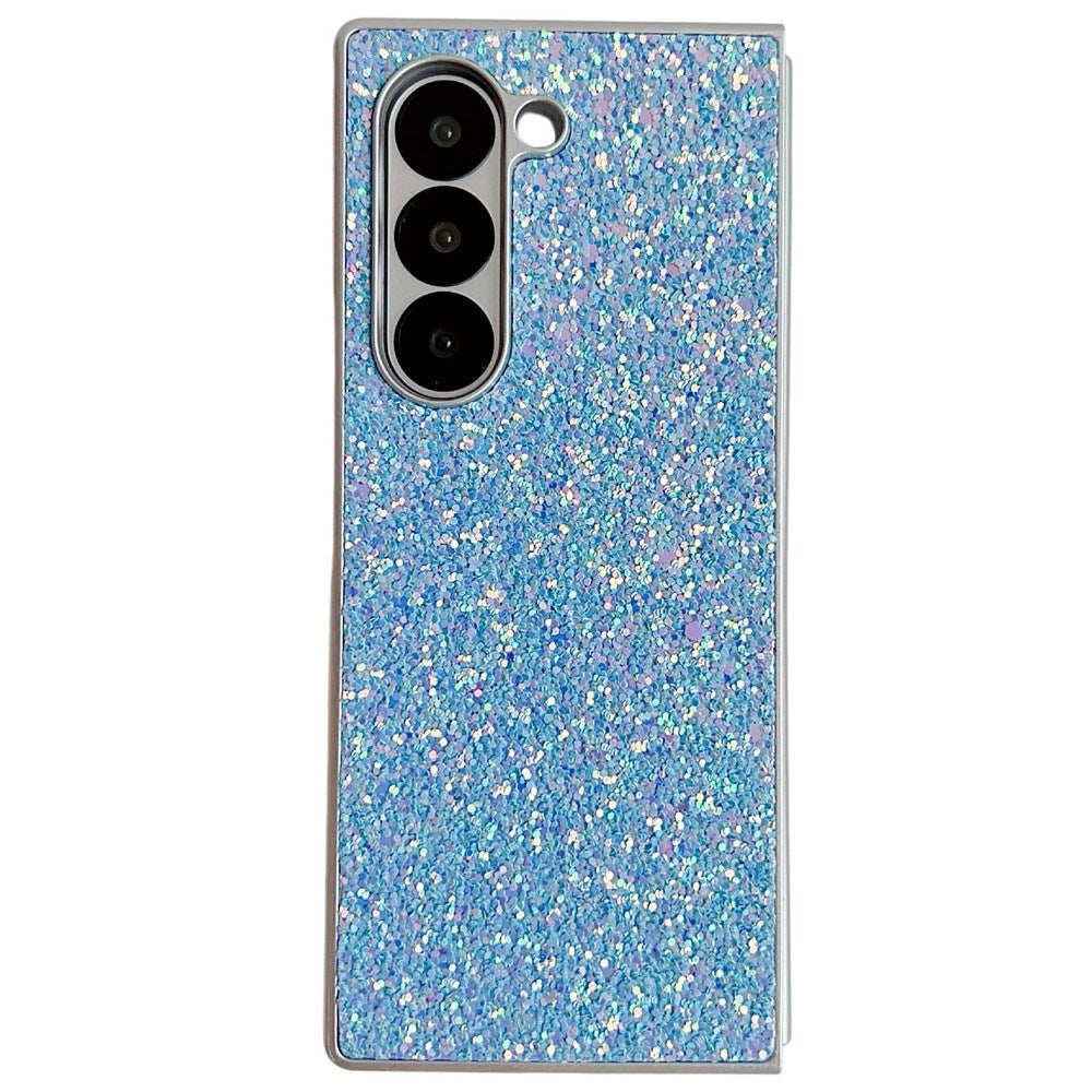 EIDERWOOD Samsung Galaxy Z Fold7 Glitter Mobil Cover - Blå