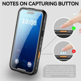 iPhone 17 Pro Max - EIDERWOOD Vandtæt Håndværker Cover m. Skærmbeskyttelse & Strop - MagSafe Kompatibel - Sort