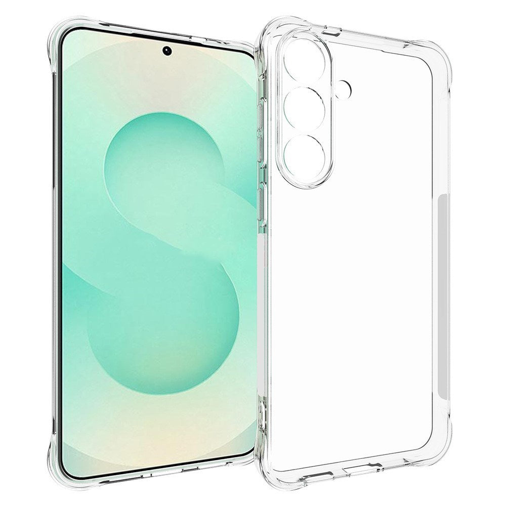 EIDERWOOD Samsung Galaxy S25 FE Fleksibel Plastik Mobil Cover m. Forstærkede Hjørner - Gennemsigtig