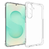 EIDERWOOD Samsung Galaxy S25 FE Fleksibel Plastik Mobil Cover m. Forstærkede Hjørner - Gennemsigtig