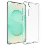 Samsung Galaxy S25 FE - EIDERWOOD Fleksibelt Plastik Bagside Cover - Gennemsigtig