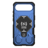 EIDERWOOD  iPhone Air Håndværker Mobil Cover - Magnetisk Kickstand - MagSafe Kompatibel - Blå