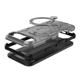 EIDERWOOD  iPhone Air Håndværker Mobil Cover - Magnetisk Kickstand - MagSafe Kompatibel - Grå