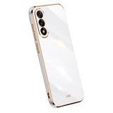 OnePlus Nord 5 - Metallisk Plast Cover - Hvid