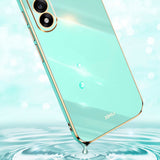 OnePlus Nord 5 - Metallisk Plast Cover - Blå