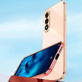 OnePlus Nord 5 - Metallisk Plast Cover - Blå