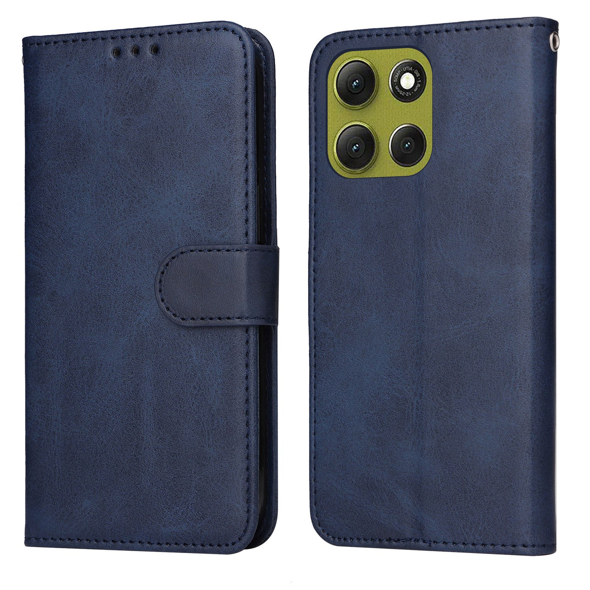 Motorola Moto G86 / G86 Power - EIDERWOOD Kunstlæder Flip Cover m. Strop - Blå