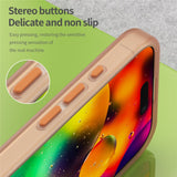 EIDERWOOD iPhone 17 Hybrid Plast Mobil Cover - MagSafe Kompatibel - Mat Gennemsigtig / Orange