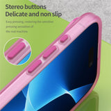 EIDERWOOD iPhone Air Hybrid Plast Mobil Cover - MagSafe Kompatibel - Mat Gennemsigtig / Lyserød