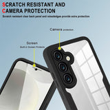 Samsung Galaxy S25 FE - EIDERWOOD 2-i-1 Plastik Cover m. Indbygget Skærmbeskyttelse - Lilla