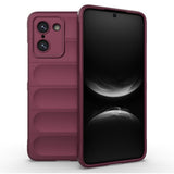 OnePlus Nord CE5 - EIDERWOOD Fleksibelt Plastik Cover - Mørkerød