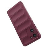 OnePlus Nord CE5 - EIDERWOOD Fleksibelt Plastik Cover - Mørkerød